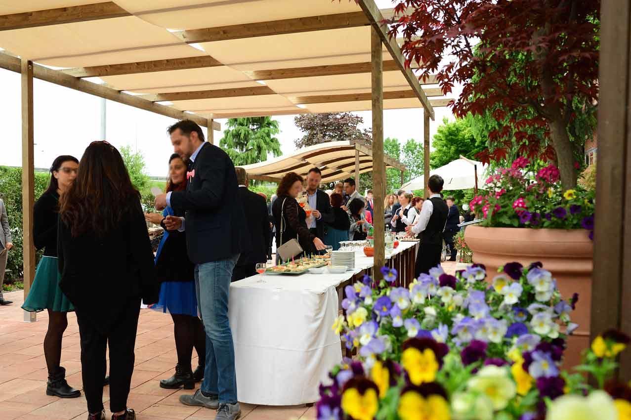 Hotel Ristorante Paladini Carisio Eksteriør billede